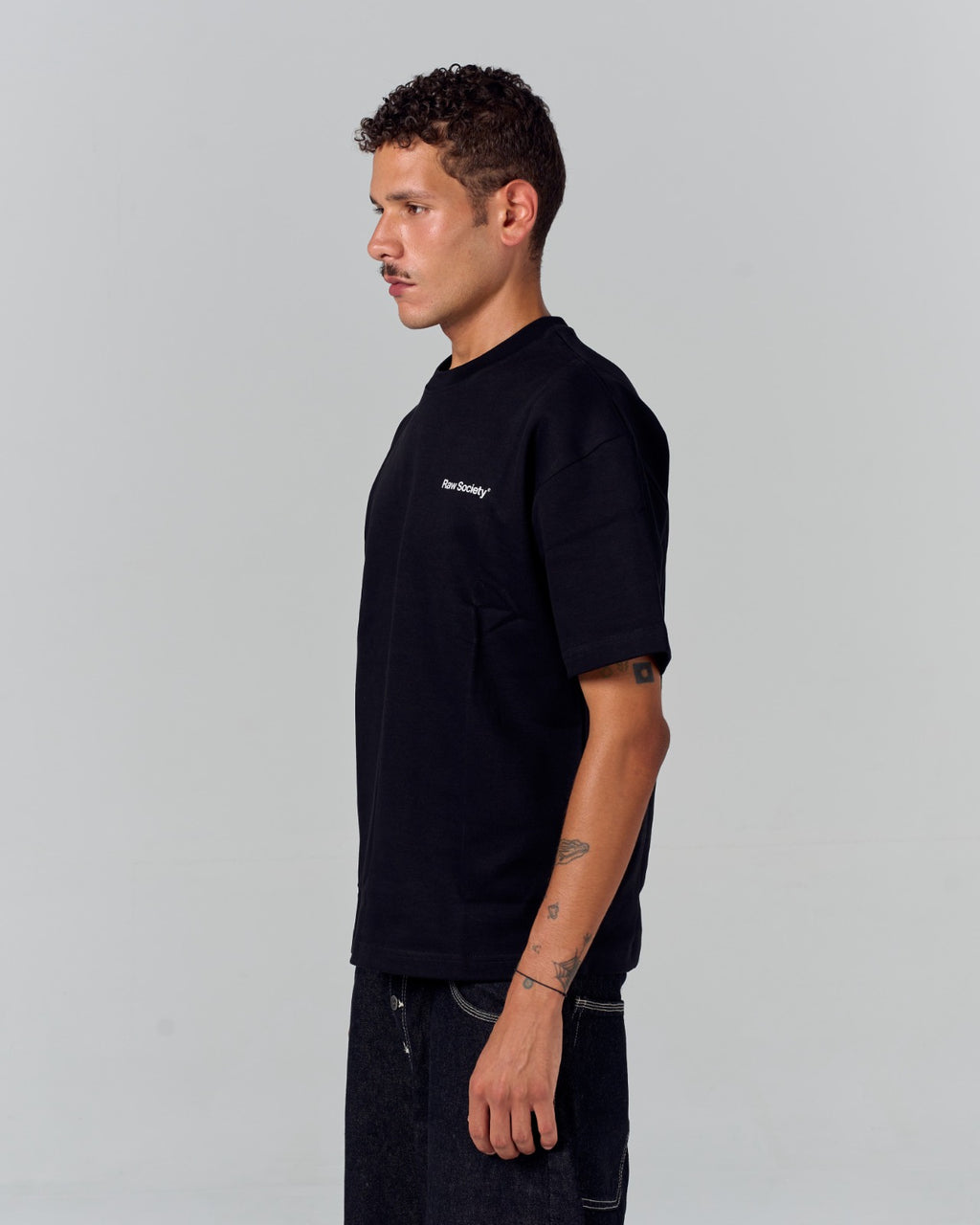 Core Logo Regular Tee - Black
