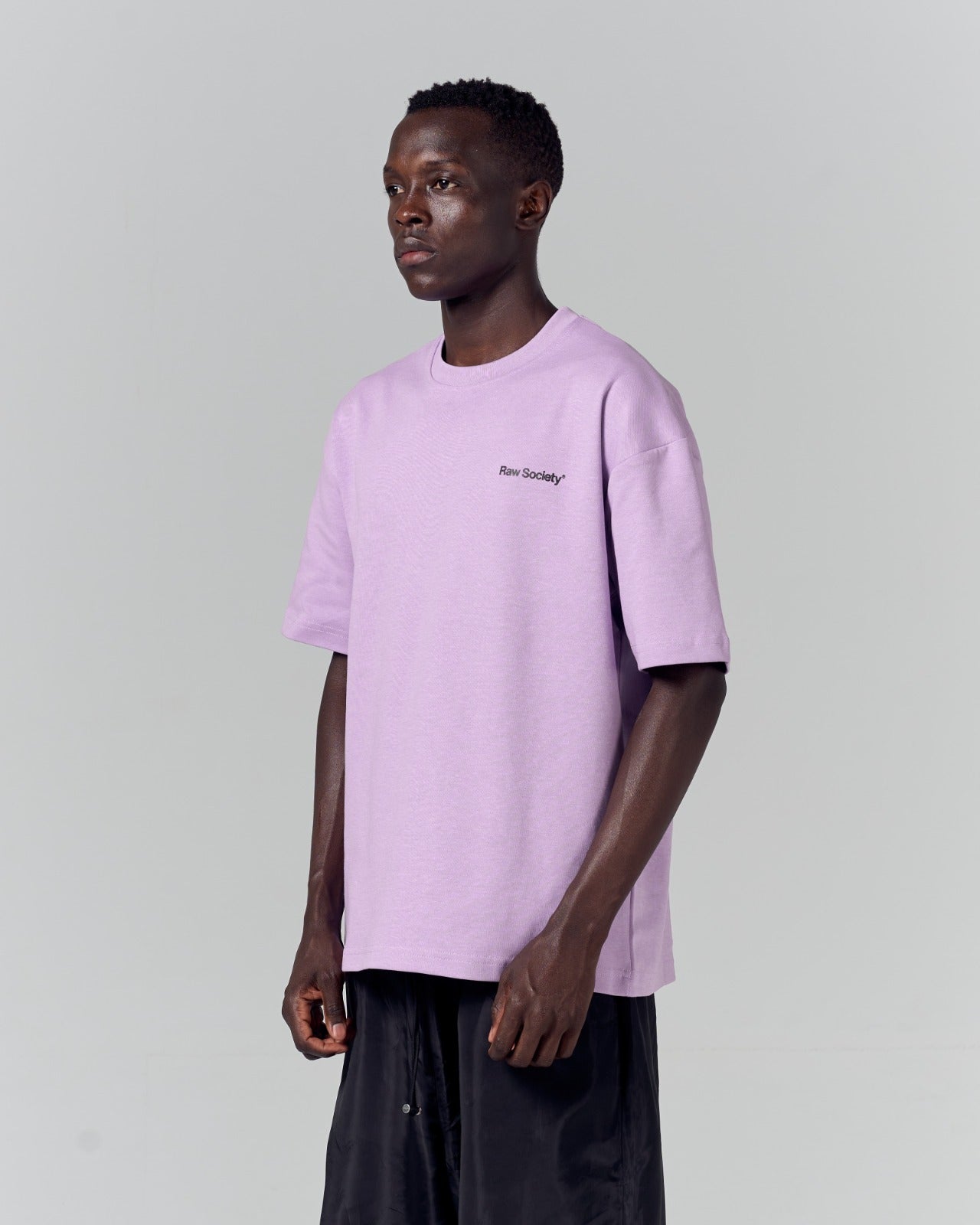 Core Logo Regular Tee - Lavender
