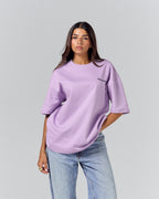 Core Logo Regular Tee - Lavender