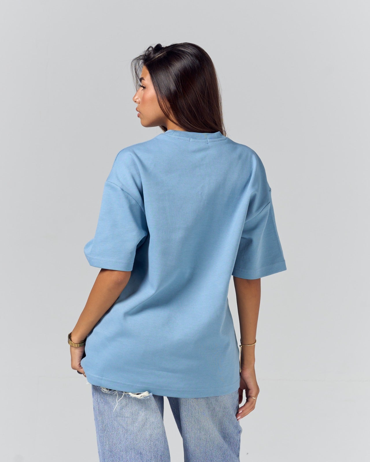Core Logo Regular Tee - Baby Blue