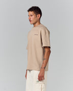 Core Logo Regular Tee - Sand